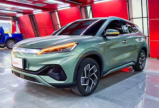 ผลงานติดตั้งเครื่องเสียงรถยนต์ BYD ATTO3